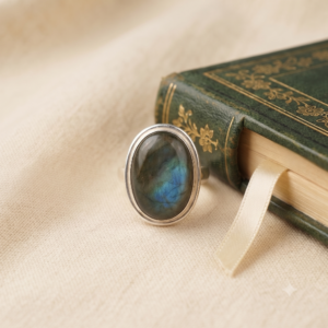 Multi Labradorite Ring, Gift For Her