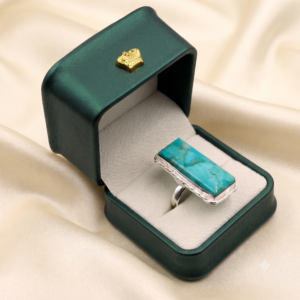 Ultimate Mohave Turquoise Ring Gemstone Gift For Her